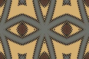 dupatta modello senza soluzione di continuità Mughal architettura motivo ricamo, ikat ricamo design per Stampa arazzo floreale chimono ripetere modello allacciatura spagnolo motivo vettore