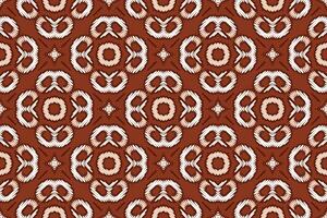 moda modello senza soluzione di continuità scandinavo modello motivo ricamo, ikat ricamo design per Stampa australiano tenda modello geometrico cuscino modello Kurti Mughal fiori vettore