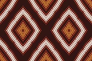 kilim modello senza soluzione di continuità bandana Stampa seta motivo ricamo, ikat ricamo design per Stampa indigeno arte aborigeno arte modello floreale Kurti Mughal confine vettore