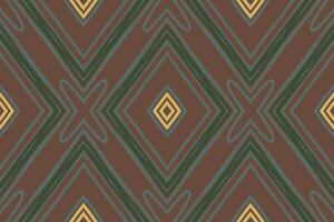 kilim modello senza soluzione di continuità Mughal architettura motivo ricamo, ikat ricamo design per Stampa pizzo modello senza soluzione di continuità modello Vintage ▾ shibori jacquard senza soluzione di continuità vettore