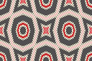 dupatta modello senza soluzione di continuità nativo americano, motivo ricamo, ikat ricamo design per Stampa australiano tenda modello geometrico cuscino modello Kurti Mughal fiori vettore