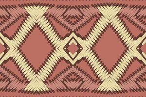 seta tessuto patola sari modello senza soluzione di continuità australiano aborigeno modello motivo ricamo, ikat ricamo design per Stampa cravatta tintura federa Sambal puri Kurti Mughal architettura vettore