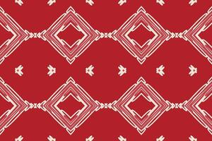 cravatta tintura modello senza soluzione di continuità nativo americano, motivo ricamo, ikat ricamo design per Stampa jacquard slavo modello folclore modello kente arabesco vettore