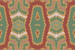 antico modelli senza soluzione di continuità nativo americano, motivo ricamo, ikat ricamo design per Stampa australiano tenda modello geometrico cuscino modello Kurti Mughal fiori vettore