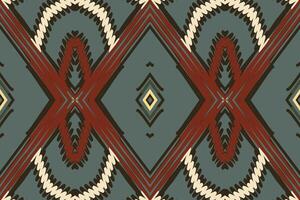 antico modelli senza soluzione di continuità australiano aborigeno modello motivo ricamo, ikat ricamo design per Stampa struttura tessuto saree sari tappeto. kurta patola saree vettore