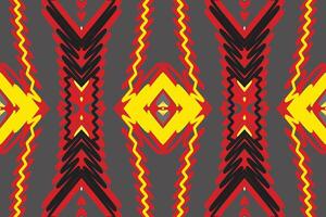 salwar modello senza soluzione di continuità nativo americano, motivo ricamo, ikat ricamo design per Stampa jacquard slavo modello folclore modello kente arabesco vettore