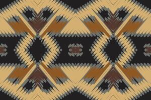 salwar modello senza soluzione di continuità australiano aborigeno modello motivo ricamo, ikat ricamo design per Stampa egiziano modello tibetano mandala fazzoletto a colori vivaci vettore