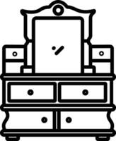 condimento tavolo retrò schema illustrazione vettore