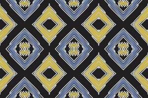 bukhara modello senza soluzione di continuità scandinavo modello motivo ricamo, ikat ricamo design per Stampa jacquard slavo modello folclore modello kente arabesco vettore