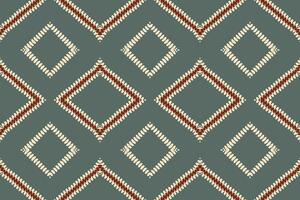 fazzoletto di carta dupatta senza soluzione di continuità nativo americano, motivo ricamo, ikat ricamo design per Stampa cravatta tintura federa Sambal puri Kurti Mughal architettura vettore