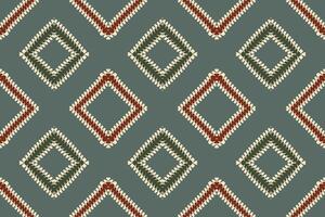 fazzoletto di carta dupatta senza soluzione di continuità nativo americano, motivo ricamo, ikat ricamo design per Stampa australiano tenda modello geometrico cuscino modello Kurti Mughal fiori vettore