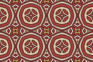 dupatta modello senza soluzione di continuità australiano aborigeno modello motivo ricamo, ikat ricamo design per Stampa infinito arabesco stoffa dupatta scialle bandana Stampa seta kurta uomini vettore