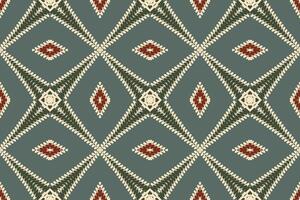 anarkali modello senza soluzione di continuità Mughal architettura motivo ricamo, ikat ricamo design per Stampa pizzo modello Turco ceramica antico Egitto arte jacquard modello vettore