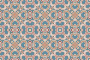 motivo folclore modello senza soluzione di continuità bandana Stampa seta motivo ricamo, ikat ricamo design per Stampa australiano tenda modello geometrico cuscino modello Kurti Mughal fiori vettore