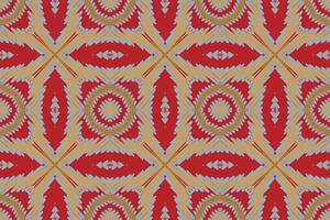 nordico modello senza soluzione di continuità Mughal architettura motivo ricamo, ikat ricamo design per Stampa modello Vintage ▾ fiore popolare navajo patchwork modello vettore