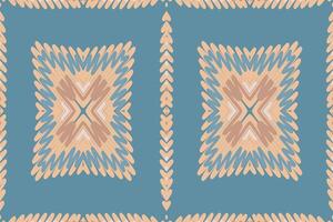 navajo modello senza soluzione di continuità scandinavo modello motivo ricamo, ikat ricamo design per Stampa australiano tenda modello geometrico cuscino modello Kurti Mughal fiori vettore