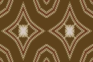 patchwork modello senza soluzione di continuità bandana Stampa seta motivo ricamo, ikat ricamo design per Stampa indigeno arte aborigeno arte modello floreale Kurti Mughal confine vettore