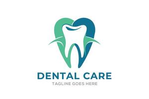 moderno logo di un' dentale clinica vettore