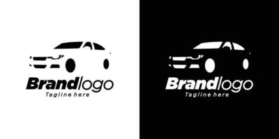 logo dell'auto moderno ed elegante con un aspetto attraente e attraente 2 vettore