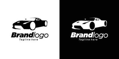 logo dell'auto super ed elegante con un aspetto attraente e attraente 1 vettore