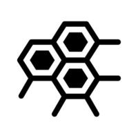 molecola icona simbolo design illustrazione vettore