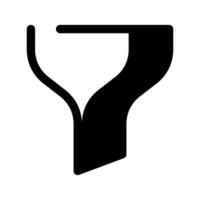 filtro icona simbolo design illustrazione vettore