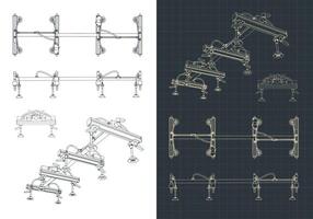 vuoto pinza progetti vettore