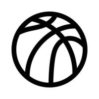 personalizzabile icona di pallacanestro, pronto per uso e Scarica vettore
