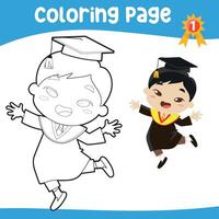 colorazione foglio di lavoro pagina. educativo stampabile colorazione foglio di lavoro. stampabile attività pagina per bambini. apprendimento gioco. file. vettore