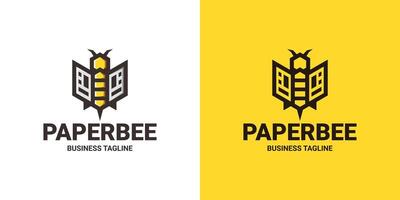 ape documento logo design vettore