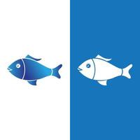 vettore creativo del modello di logo di pesce