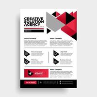 brochure design copertina layout moderno relazione annuale poster volantino in a4 vettore