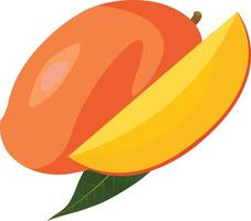 benefici per la salute e la nutrizione del mango, illustrazioni vettoriali di frutta di mango