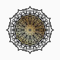 design di mandala indiano ornamentale di lusso vettore