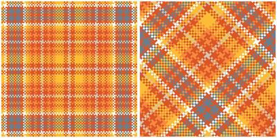 tartan senza soluzione di continuità modello. percalle modelli flanella camicia tartan modelli. di moda piastrelle per sfondi. vettore