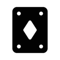 avere un' Guarda a Questo creativo icona di poker carta, asso di cuori vettore