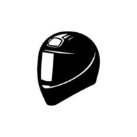 motociclo casco icona impostare. da corsa squadra casco illustrazione vettore