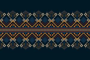 un' stoffa vestito tappeto le tende e sarong azteco africano indiano indonesiano.tradizionale Marina Militare blu geometrico etnico modello vettore
