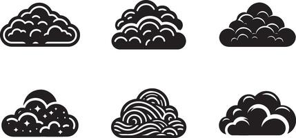 nube illustrazione eps 10 vettore