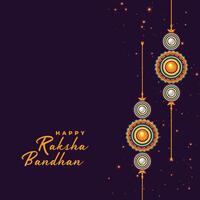 rakhi sfondo per Raksha bandhan Festival vettore