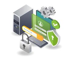 gestione e sicurezza delle password vettore