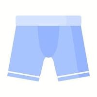 intimo boxer uomo blu. concetto di moda vettore