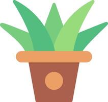 aloe Vera icona logo design illustrazione vettore