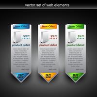 illustrazione di vendita banner web vettore