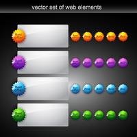 elemento web vettore