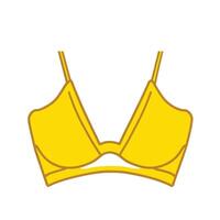 reggiseno icona semplice logo vettore