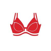 reggiseno icona semplice logo vettore