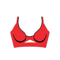 reggiseno icona semplice logo vettore