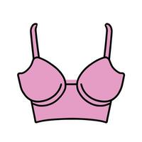 reggiseno icona semplice logo vettore