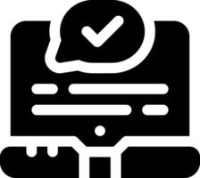 Questo icona o logo feedback icona o altro dove qualunque cosa relazionato per feedback a partire dal i clienti di servizio e altri o design applicazione Software vettore